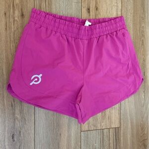 Peloton Pink Athletic Shorts